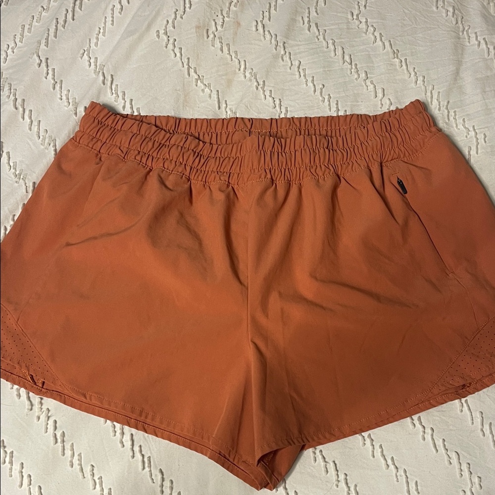 CALIA by Carrie Underwood Women's Athletic Shorts in Rust